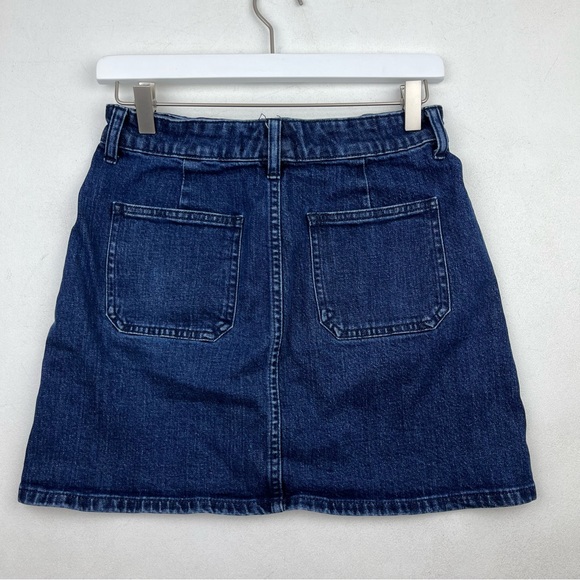 Madewell Denim Utility Zip Skirt - Picture 2 of 8